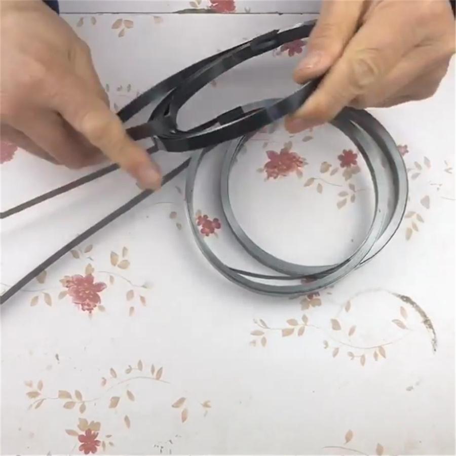 Aluminum Radiator Rust Cleaner Tool-Pass Through Pierce High Quality Steel Strip 4MM*4M