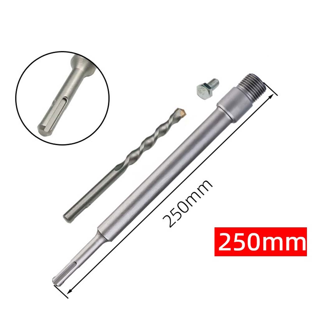 1 Pcs 110-500mm Concrete Hole Opener Electric Drill Bit Hollow Core Cement Round SDS Wall Drilling Tool Drill Bit Extension Rod