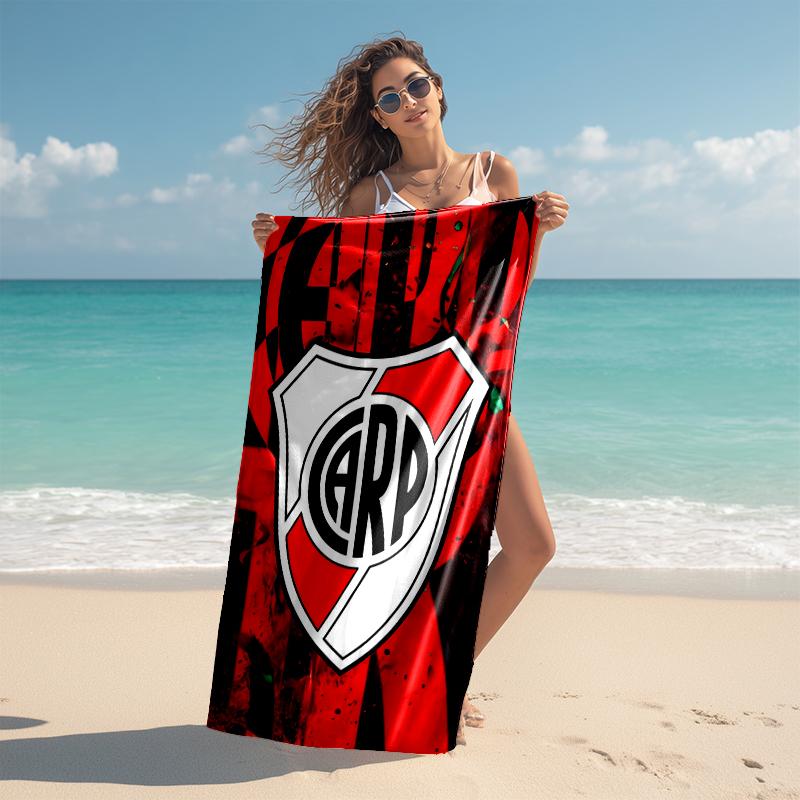 1 Stück Fußballmannschaft (31) Strandtuch, Bequem und Dick, und Schwimm-/Bade-/Picknick-/Campingtuch, Geeignet für Meeresstrand