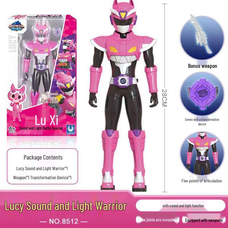 

Mini Force 4 Lucy Police Mech: Transforming Dinosaur Toy