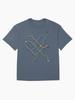 Metro Montreal Metro Map Oversized T-Shirt
