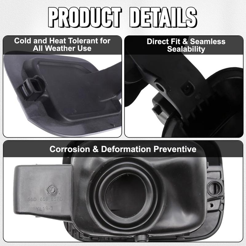 1pc Fuel Gas Tank Door Filler Lid Cover Flap Cap for Volkswagen VW Passat 2012 2013 2014 2015 2016 2017 2018 561809857