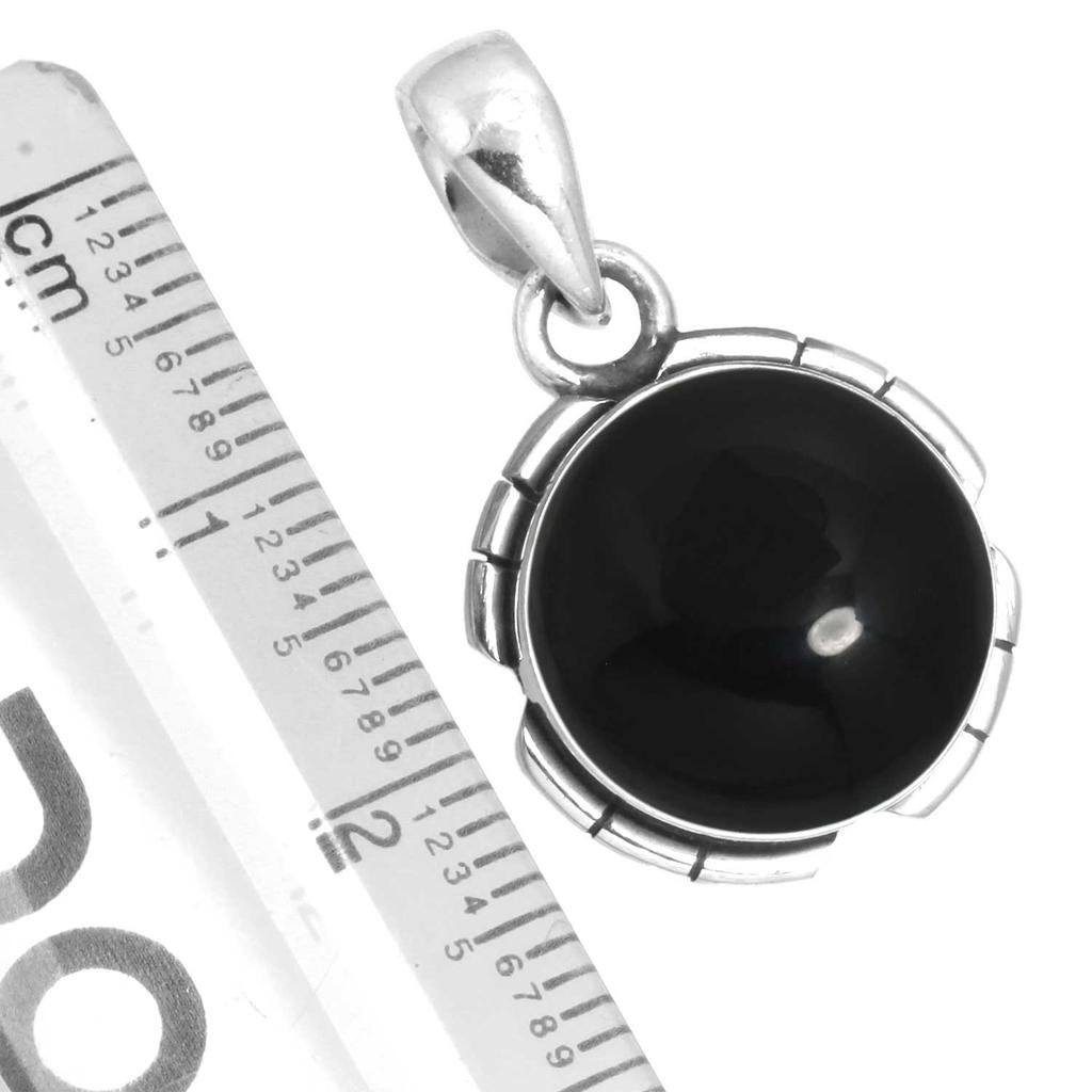 925 Sterling Silver Pendant Women Gemstone Handmade Jewelry Halloween Gift Amber Amethyst Black Onyx Carnelian Garnet Quartz Green Onyx Gold Stone