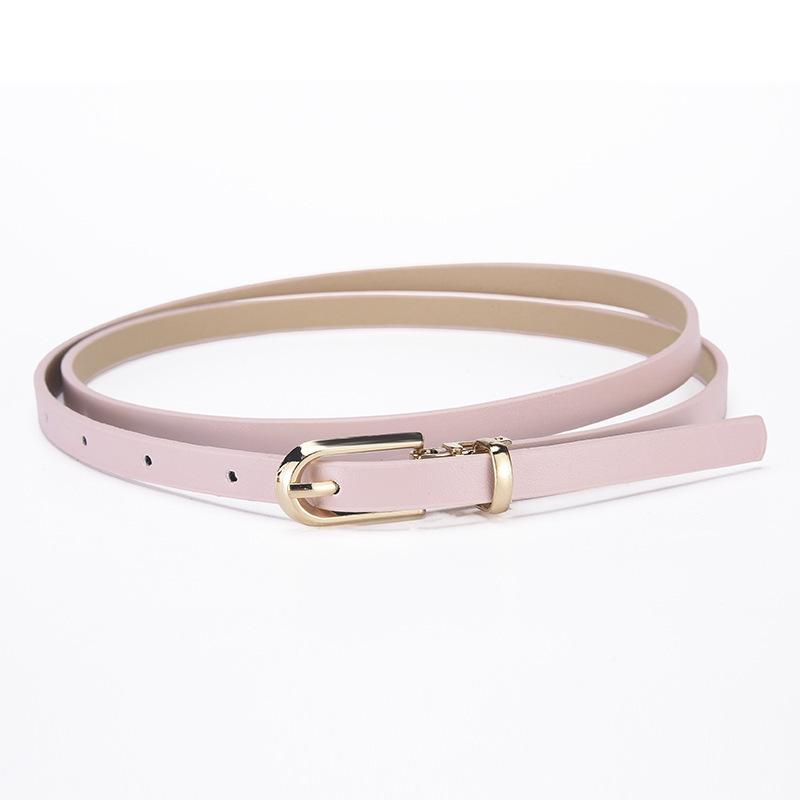 2025 Women's Alloy Buckle Belt: Versatile Pin Design for Fashion, Commute, Waist Chain, and Pants/Dress Decoration