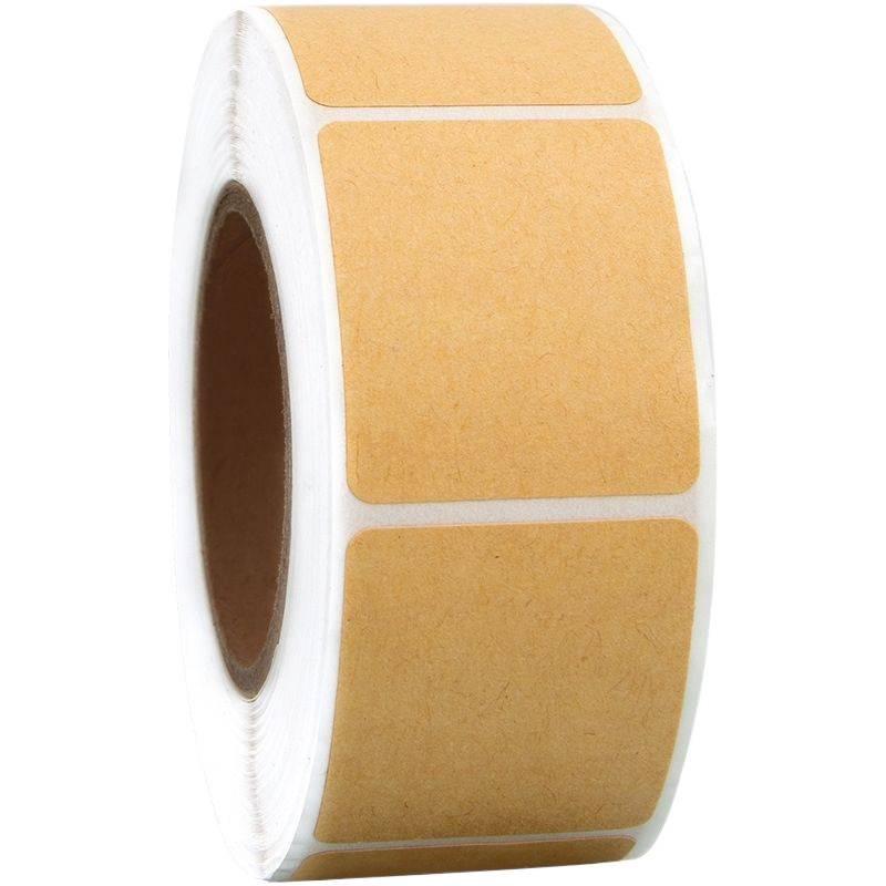 Waterproof Self-Adhesive Kraft Paper Labels for Handwritten Text