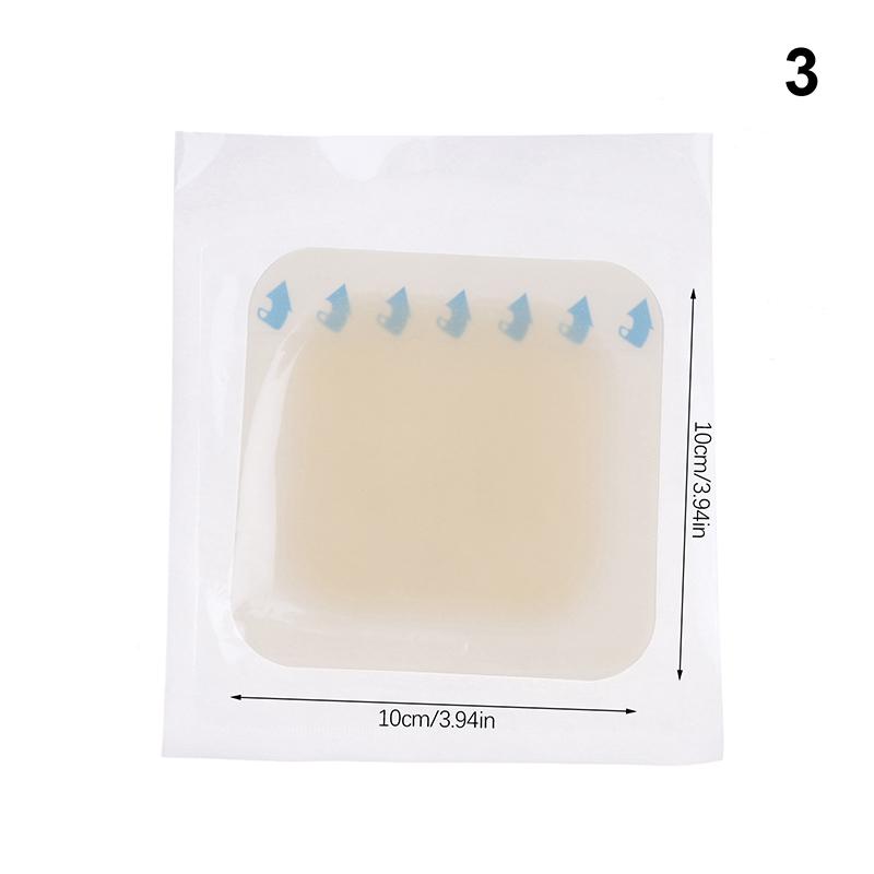 

1 шт. ультратонкие гидроколлоидные повязки, повязки на раны, клейкие дышащие водонепроницаемые прозрачные подушечки, способствующие заживлению ран 10x10cm