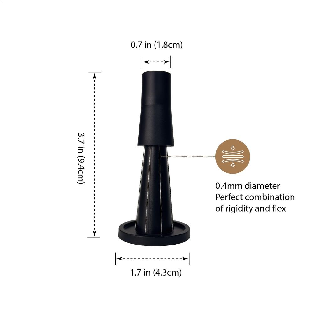 MiiCoffee WDT Espresso Dispersion Tool, Magnetic Coffee Stirrer with 0.4mm 9 Mounting Pins and 9 Extra Needles, Espresso Coffee Stirring Tool with