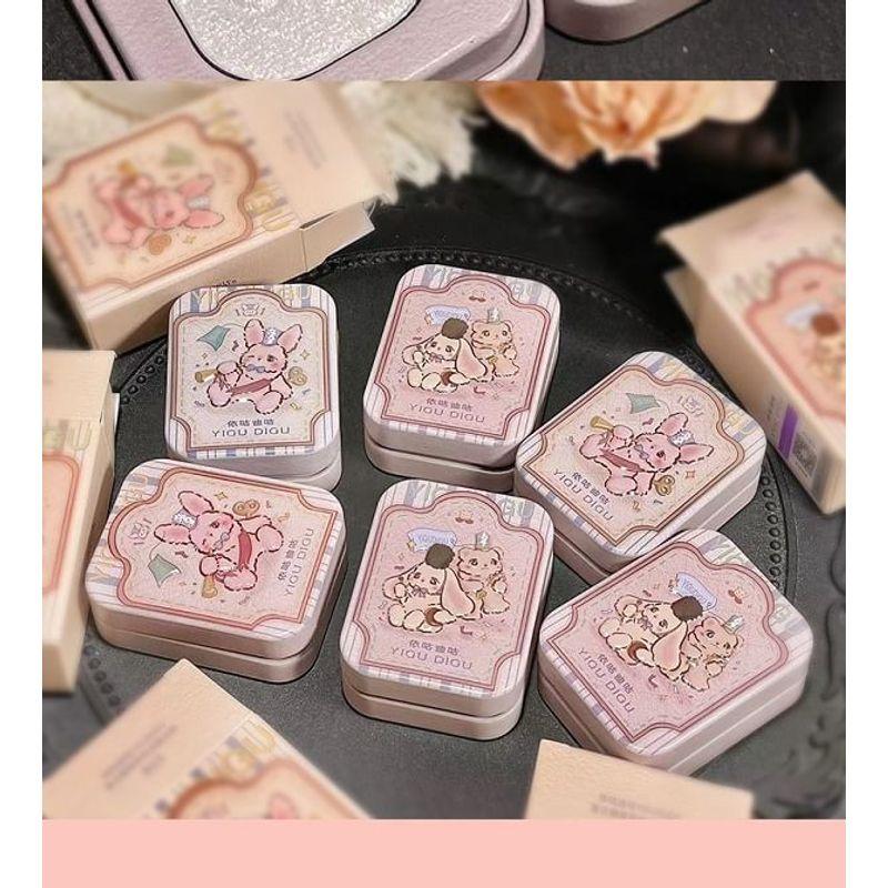 YIGU DIGU - Retro Metal Box Bling Highlighter - 6 Colours
