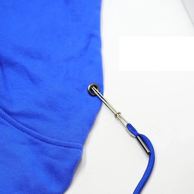 2PCS Stainless Steel Garment Clips Sewing DIY Tools Elastic Band Tape Punch Cross Stitch Threader Wear Rope Elastic Clamp