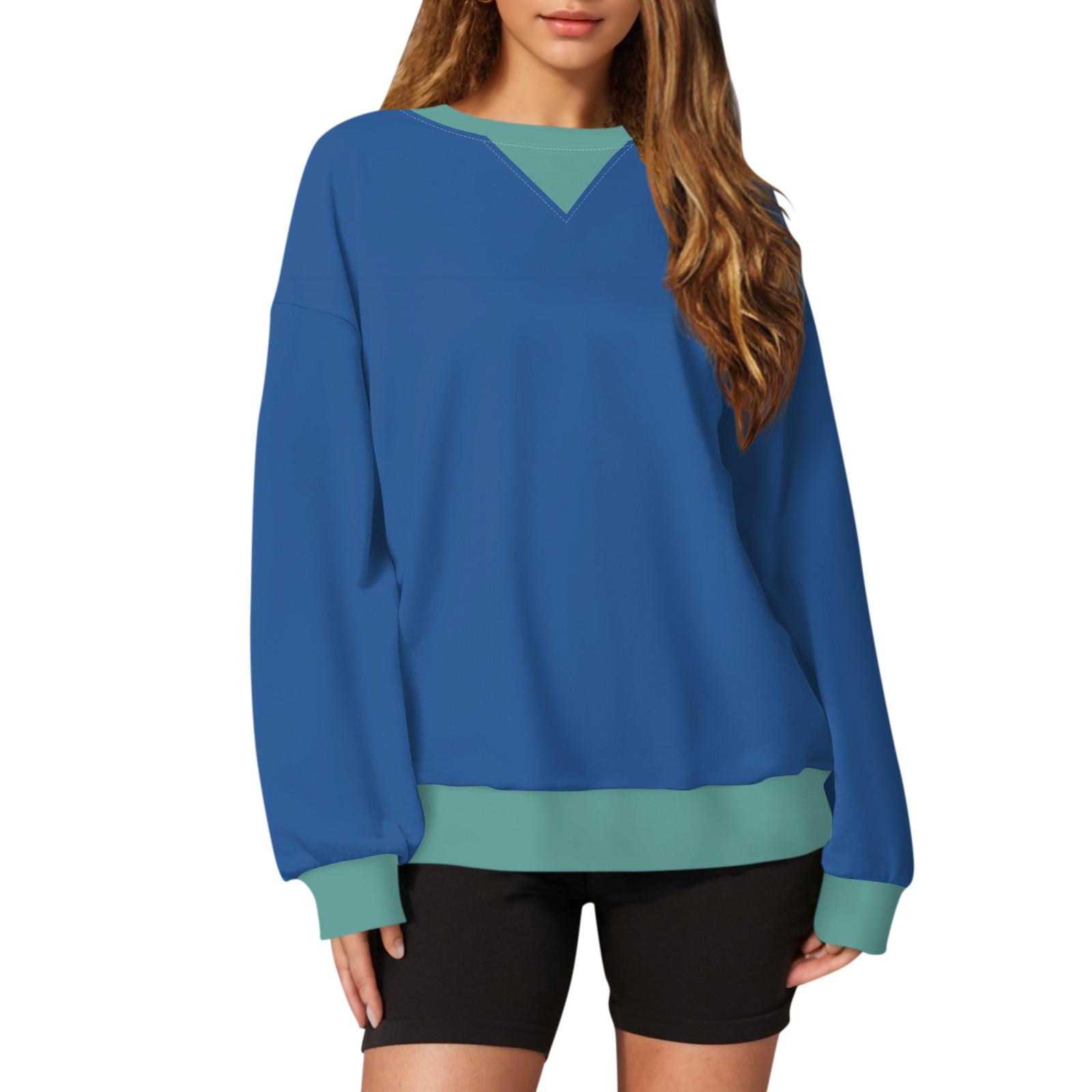 Женский повседневный пуловер с принтом — фото 13