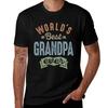 Worlds Best Grandpa Tshirt Lightweight Sport Basic Tshirt