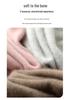 Women's Soft Cashmere Half-High Collar Sweater - Cozy, Loose-Fit, Solid Color, Gentle Style for Autumn/Winter.