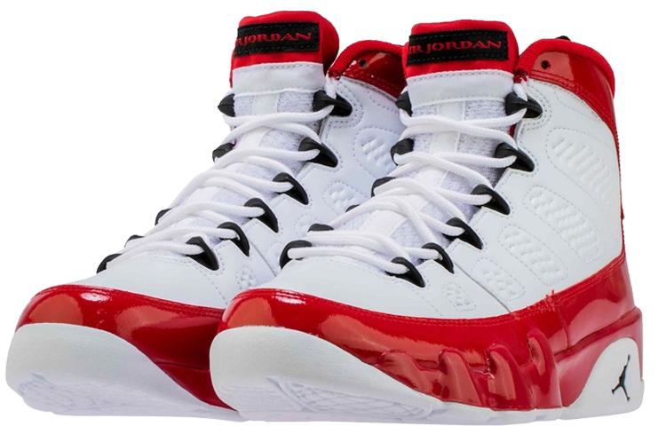 Jordan 9 Retro White Gym Red 302370-160