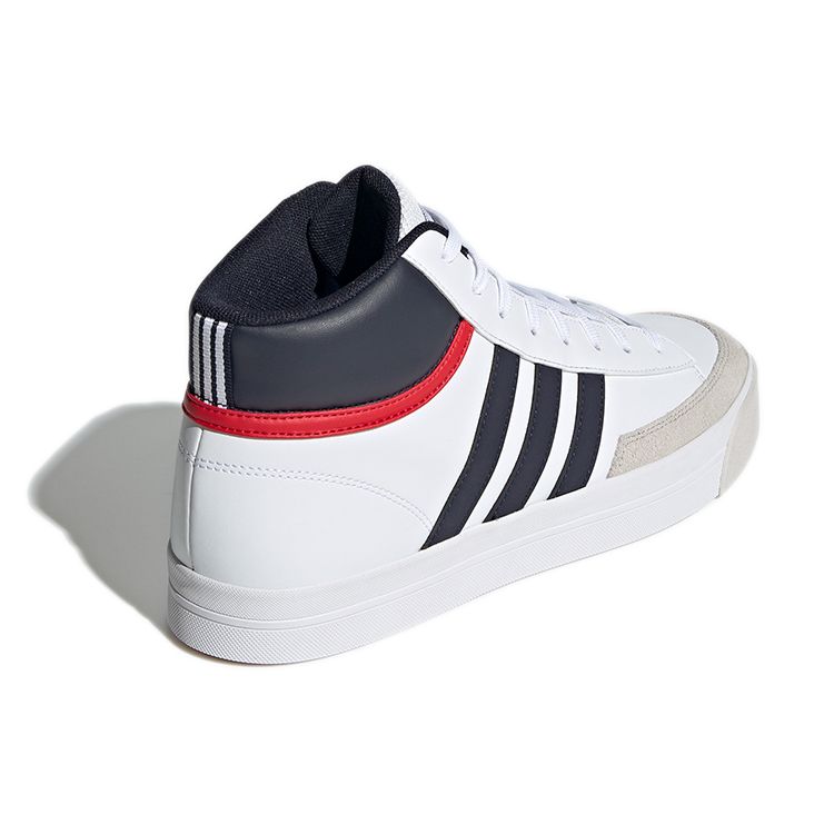 Adidas Neo Retrovulc Mid Durable Retro Basketball Shoes Men Sneakers Cloud-White H02462