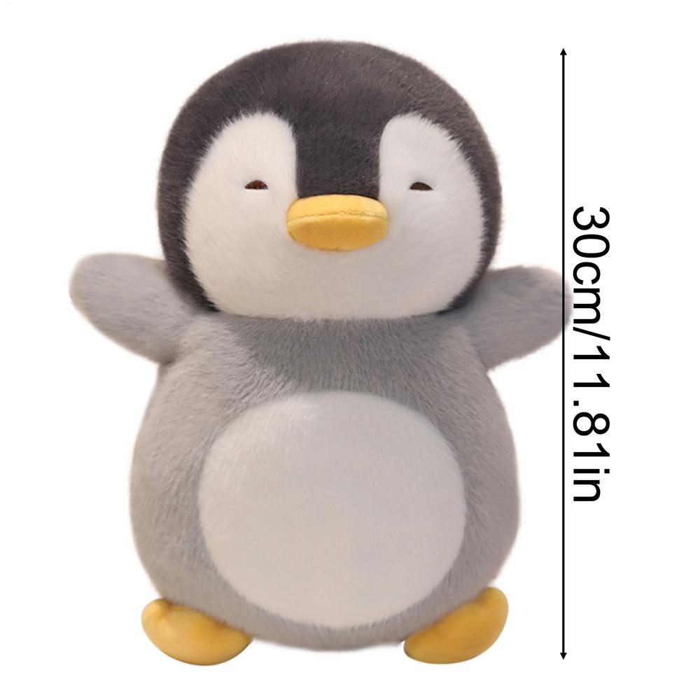 Breathing Stuffed Animal Breathing Penguin Doll Baby Sleep Companion Soothing Doll for Nursery Bedtime Relaxation Birthday Daily