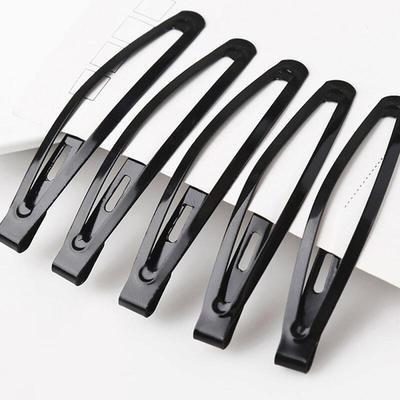 Black Snap Pins 12-Piece Set Hairpins Bangs