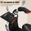 Winter Motorcycle Handlebar Cover Warmth Waterproof for Electric Vehicle Bikes Riding Cold Resistant Hand Grip Cover