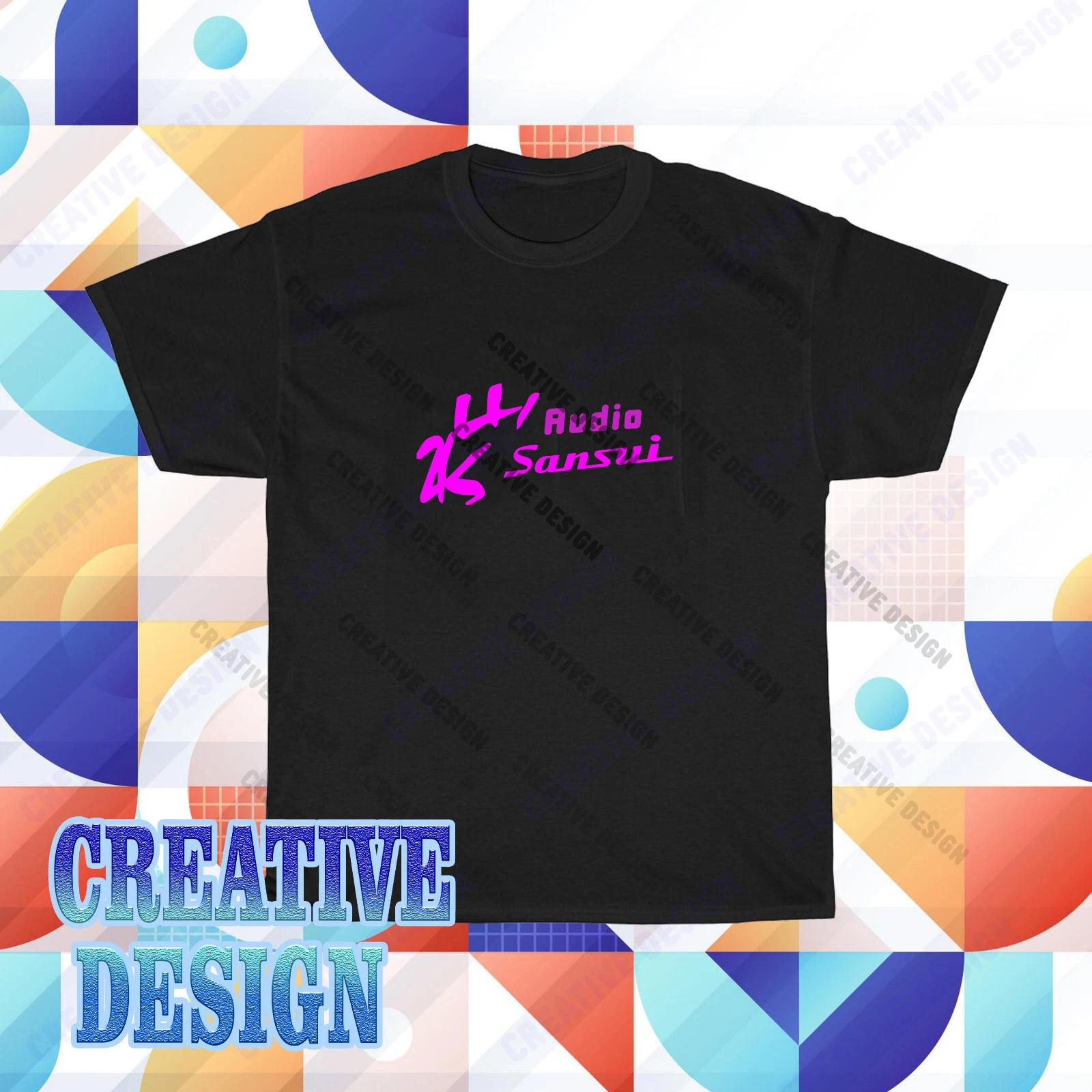 New Sansui T-Shirt Audio Logo T-Shirt Funny Size S to 5XL M