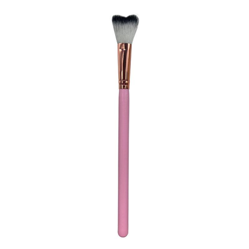 1 Pcs Lash Shampoo Curved Brush For Eyelash Extension Cleansing Soft Makeup Removal Bath Swoop Brush Tools