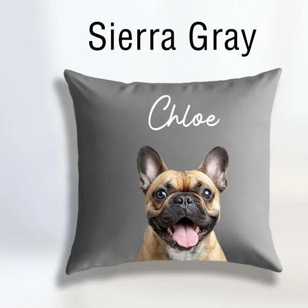 Customisable Dog Photo Pillow Personalized Pet Cushion Throw Pillow with Pet Picture Custom Decor for Pet Owners Unique Gifts