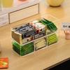 Tea Bag Storage Box Drawer Type Coffee Capsule Sorting Acrylic Sealed Jar with Lid Sugar Container