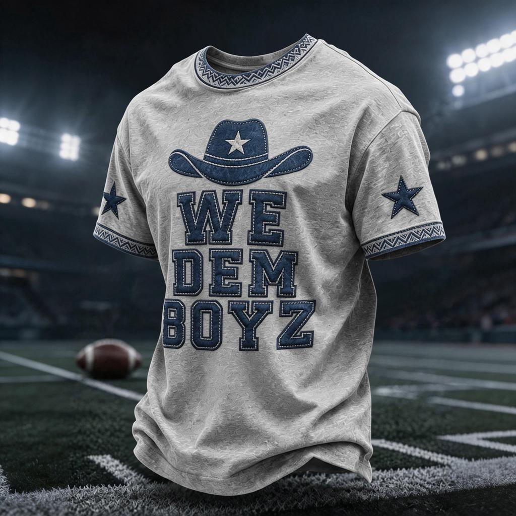 Men's Rugby Print Short Sleeve Neck T-Shirt for Casual Sport and Everyday Wear