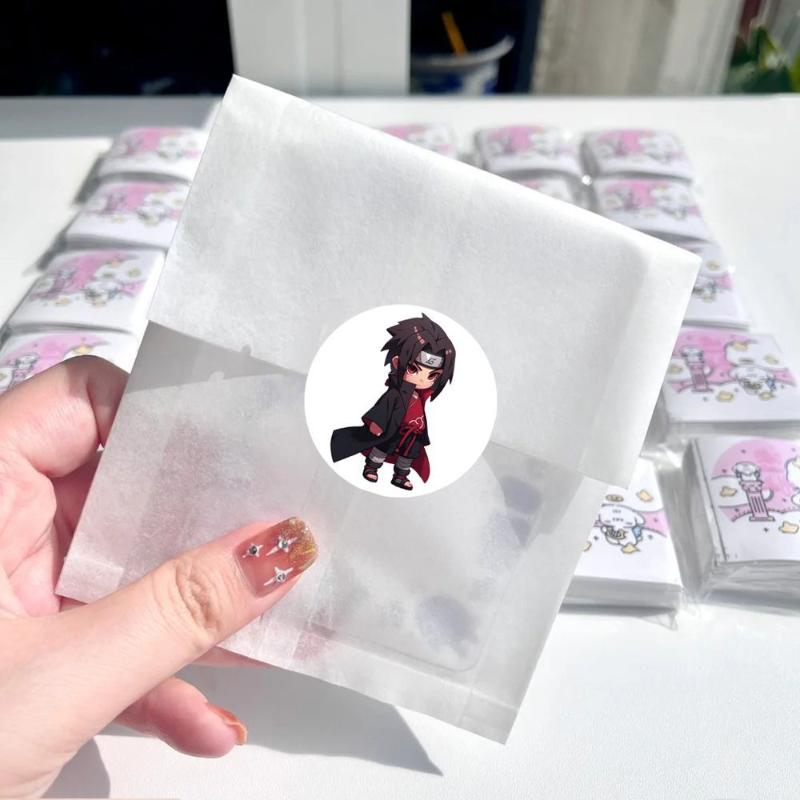 500PCS Huoying Yuzhi Bojik Q Volume Sticker anime Naruto surrounding diy accounts Funny stickers