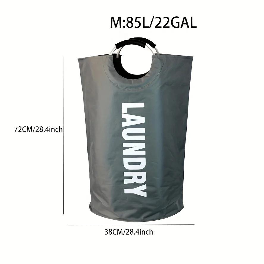 1pc Dirty Clothes Dirty Fabric Storage Basket Foldable Large Size Dirty Cloth Storage Bucket for Waterproof Laundry Toy