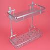 Rostfreies Duschregal Weltraum-Aluminium Aufbewahrungskorb Badezimmer Küche Schlafzimmer Dusche