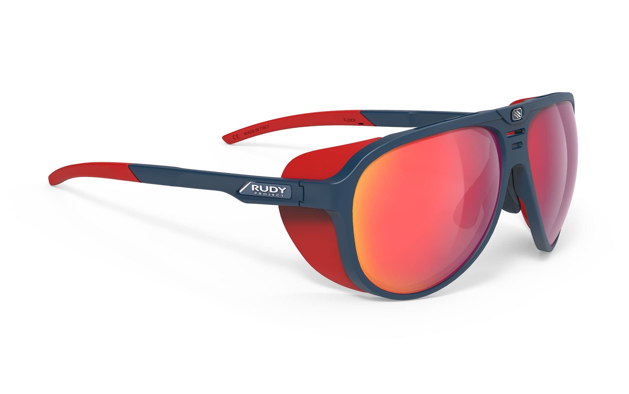 

Sunglasses STARDASH Blue Navy Laser Red 63x53mm [RUDYPROJECT] SP813847-0001 Matte/Multi