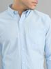 Monte Carlo Mens Slim Fit Solid Full Sleeve Shirt