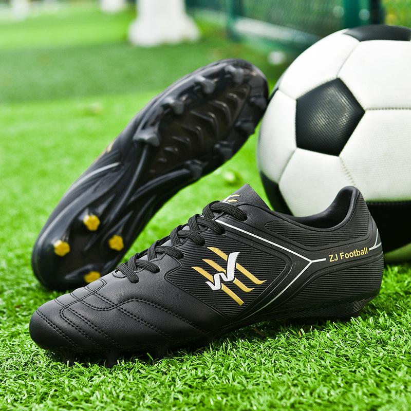 New student spike football shoes men's and women's breathable non-slip sports shoes youth game sports football shoes