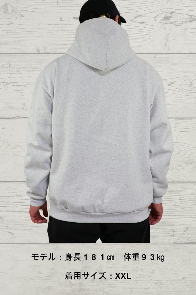 LibErio Premium Pullover Parka, 15.0 Oz., Fleece-Lined (XXL, Ash)