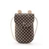 Printed single shoulder crossbody mobile phone bag versatile niche cute women's bag