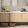Holder/Hanger For Kitchen Towel/Cloth, White, Metal