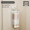 Suction Cup Wall-Mounted Underwear Organizer with Lid - Large Capacity Drawer for Socks