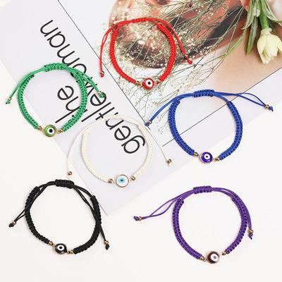 Boho Evil Eye Bracelet For Women Man Handmade Rope Bracelets Jewelry