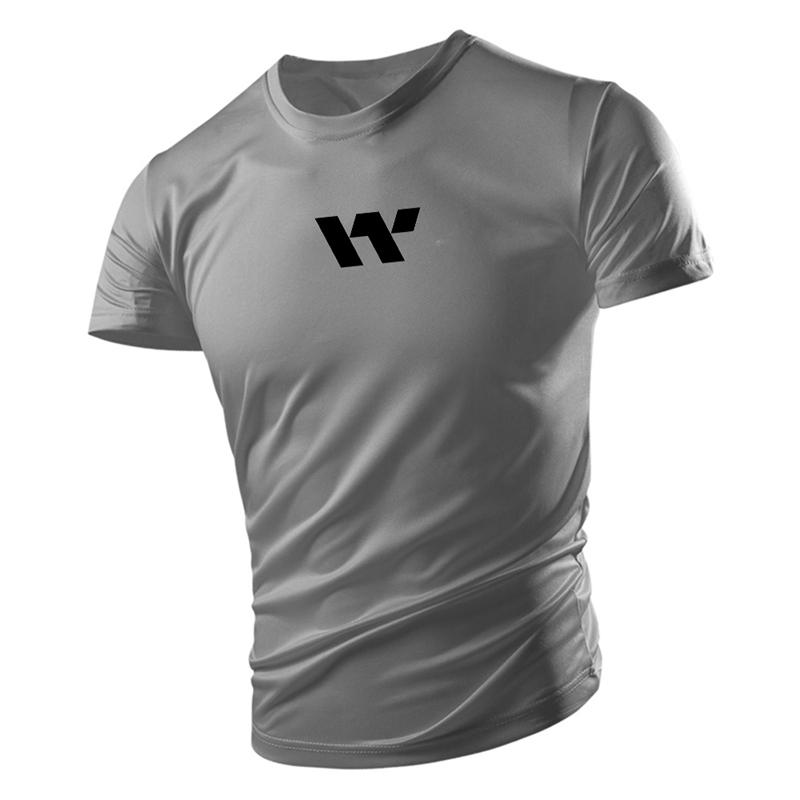 

Простые полосатые спортивные футболки с рисунком, летние повседневные футболки с коротким рукавом и 3D-принтом для фитнеса, свободные быстросохнущие дышащие футболки 5XL бежевый