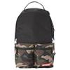 Sprayground Camo Side Shark Double Cargo Backpack Multicolor Men Backpacks Multi-Color 910B2558NSZ