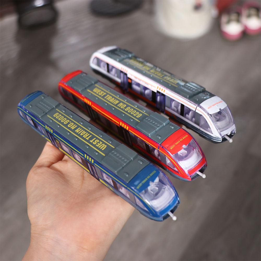 Subway Train Zinc Zinc Alloy Model Zinc Zinc Alloy Diecast Train Toy Simulation Train Toy High Speed Rail Underground