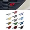 cjszap1 3D Metal ST Front Grille Emblem Badge Car Rear Trunk Fender Sticker For Ford Focus Mondeo Fiesta Edge Escort MK2 MK3 MK4 MK5 MK7