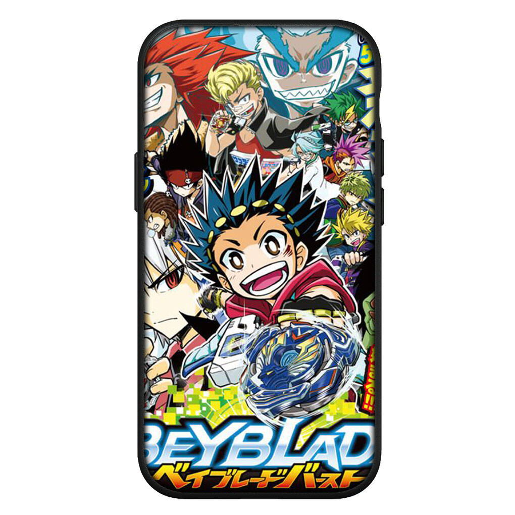 for Motorola Moto Edge 70 60 50 G54 G86 Samsung Galaxy S25 iPhone 17 16 15 Xiaomi Redmi Note 14 Pro Max Phone Case Anime Beyblade Burst Finish Cover