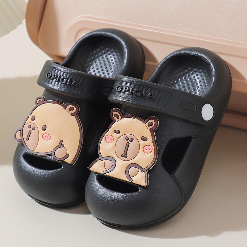 Summer Cartoon Cute Girls' Slippers, Non-Slip Soft Sole for Indoor/Bath Use