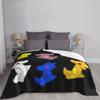 Canon Scalemates From Homestuck Blankets Soft Warm Flannel Throw Blanket Bedding for Bed Living room Picnic Travel Home Couch