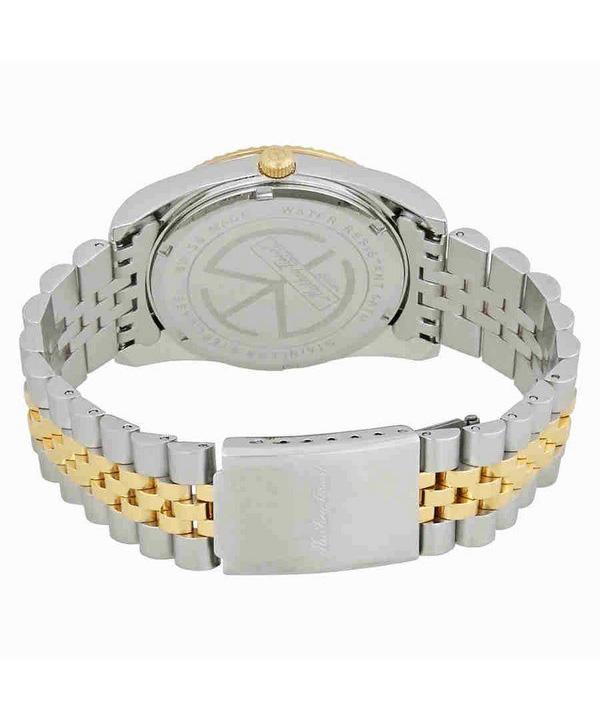 Mathey-Tissot Mathy III Dvoutónové Nerezová ocel Zlatý ciferník Quartz H810BDI Pánské hodinky