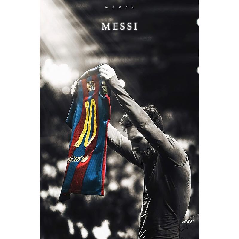 Messi World Cup Canvas Poster for Living Room or Bedroom