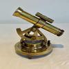 Goldmessing-Desktop-Teleskop im Vintage-Stil, Kompass und Küster-Segelgeschenk, Gadget-Geschenk