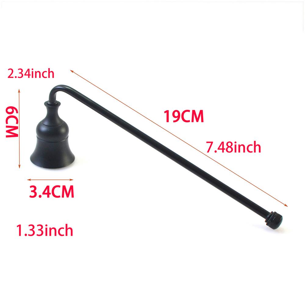 Candle Extinguisher Snuffer Metal Decorative Put Off Tool Bell Design Candle Put Out Tool for Home Birthday Bath House