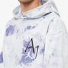 Jordan Sport DNA Kangaroo Pocket Tie-Dye Logo Hoodie Men hoodies Gray Purple DM1410-366