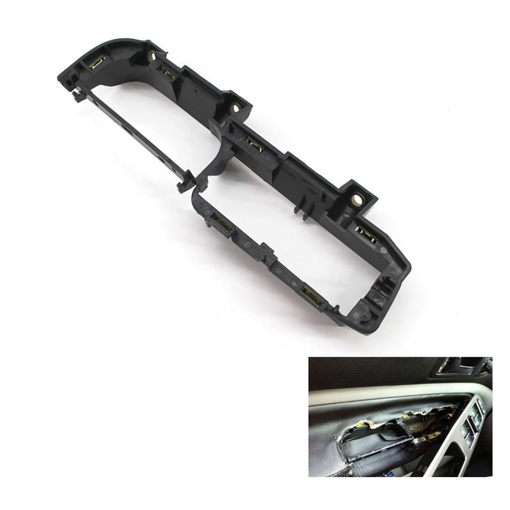Front Left Driver Interior Door Pull Grab Handle Cover Bracket 1J1867179A 98-04 1
